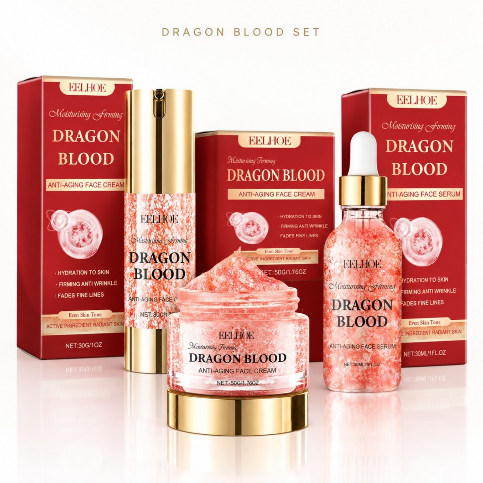 Luxury Skincare Brands - Conjunto de Cuidados Faciais com Sangue