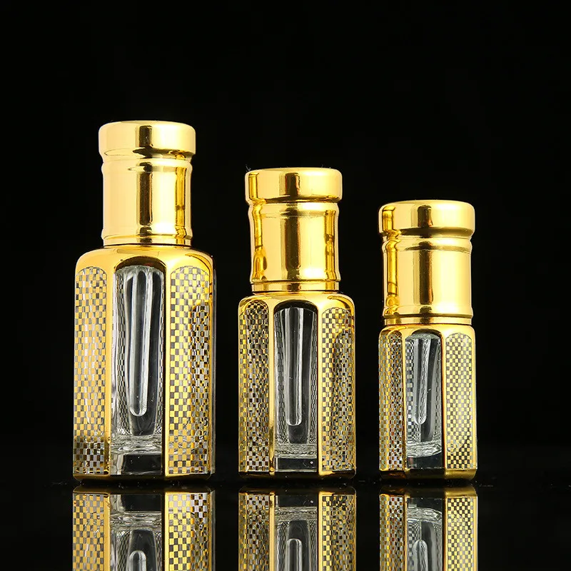 Luxury Skincare Packaging - 10/30 peças/Novo Frasco de Vidro Dourado