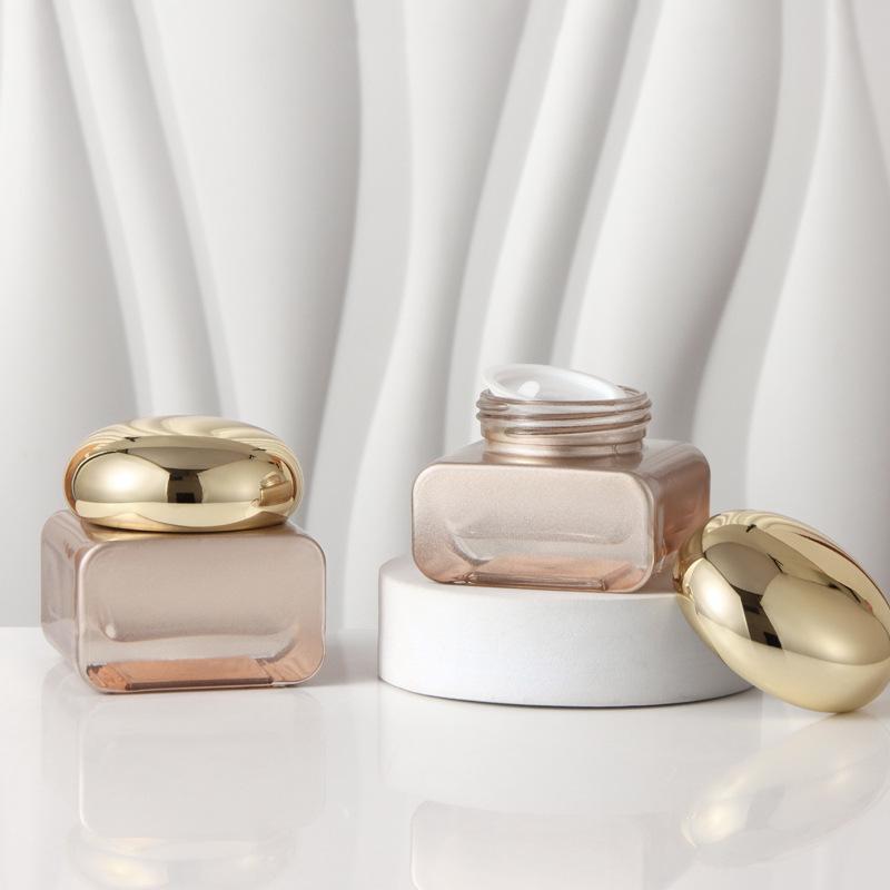 Novo frasco de vidro com borri - Luxury Skincare Packaging avaliação e preço