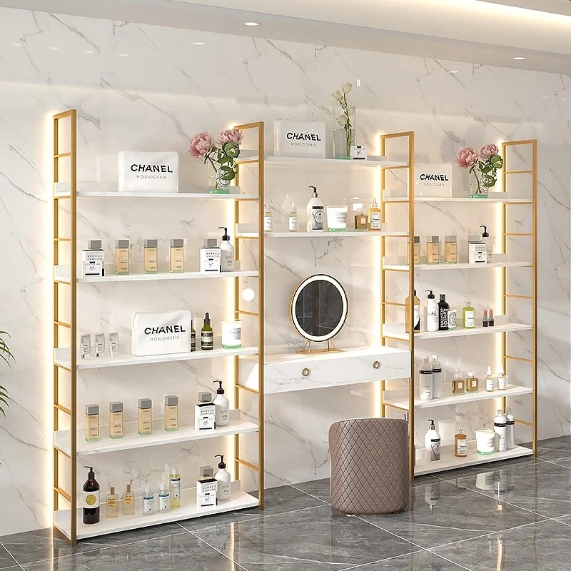 Expositor de Luxo para Loja de - Luxury Skincare Shop avaliação e preço