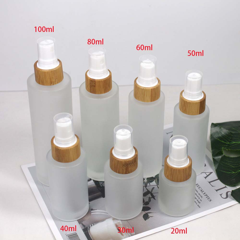 Garrafa de perfume de bambu na - Luxury Skincare Packaging avaliação e preço